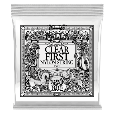 Ernie Ball 1501 1я струна для классической гитары. Нейлон, калибр .028 Ernie Ball 1501 1я струна для классической гитары. Нейлон, калибр .028