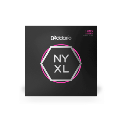 D'Addario NYXL45100SL - комплект струн для бас-гитары 45-65-80-100 D'Addario NYXL45100SL - комплект струн для бас-гитары 45-65-80-100