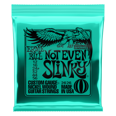 Ernie Ball 2626 струны для эл.гитары Nickel Wound Not Even Slinky (12-16-24p-32-44-56) Ernie Ball 2626 струны для эл.гитары Nickel Wound Not Even Slinky (12-16-24p-32-44-56)