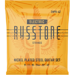 Russtone ENP9-42 струны для эл.гитары Nickel Plated (9-11-16-24w-32-42)