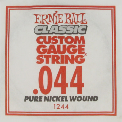 Ernie Ball 1244 струна для электро и акустических гитар. Никель, калибр .044 Ernie Ball 1244 струна для электро и акустических гитар. Никель, калибр .044