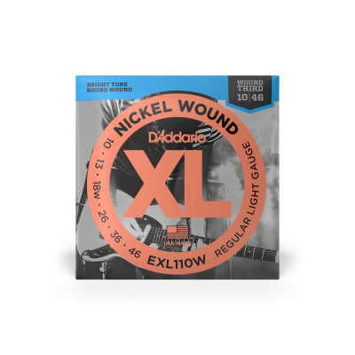 D'addario EXL110W - струны для электрогитары ( 10 - 46 ) никель