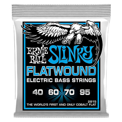 Ernie Ball 2815 струны для бас-гитары Extra Slinky Flatwound Bass (40-60-70-95) Ernie Ball 2815 струны для бас-гитары Extra Slinky Flatwound Bass (40-60-70-95)