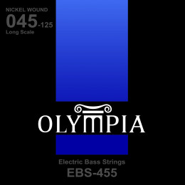 Olympia EBS455 струны для 5-струнной бас-гитары Nickel Wound (45-65-80-100-125)