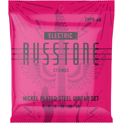 Russtone ENP9-46 струны для эл.гитары Nickel Plated (9-11-16-26-36-46)