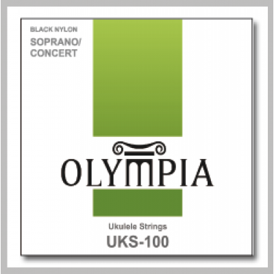 Olympia UKS100 Струны для укулеле чёрный нейлон / сопрано концерт Olympia UKS100 Струны для укулеле чёрный нейлон / сопрано концерт