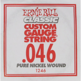 Ernie Ball 1246 струна для электро и акустических гитар. Никель, калибр .046 Ernie Ball 1246 струна для электро и акустических гитар. Никель, калибр .046