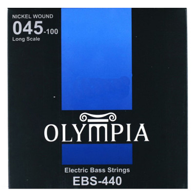 Olympia EBS440 струны для бас-гитары Nickel Wound (45-65-80-100) Olympia EBS440 струны для бас-гитары Nickel Wound (45-65-80-100)