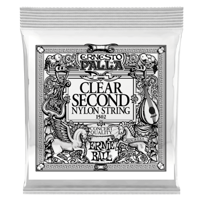 Ernie Ball 1502 2я струна для классической гитары. Нейлон, калибр .032