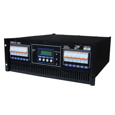 Xline DPR 12-16LX Диммер цифровой, 12 каналов х 3 КВт, рэк 19”, замедляющие дроссели, DMX-512 Xline DPR 12-16LX Диммер цифровой, 12 каналов х 3 КВт, рэк 19”, замедляющие дроссели, DMX-512