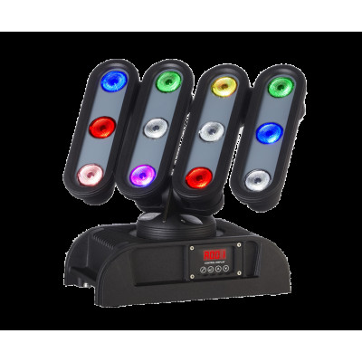 ROBE CityFlex 48 Светодиодный прибор, 12 х 10 Вт светодиодных RGBW-мультичипов, 4 модуля по 3 мульти