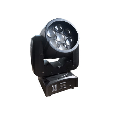 PSL Lighting LED WASH 7x15 Световой прибор полного вращения. 7 RGBW светодиодов мощностью 15 Вт PSL Lighting LED WASH 7x15 Световой прибор полного вращения. 7 RGBW светодиодов мощностью 15 Вт