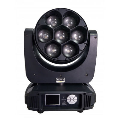 XLine Light LED WASH 0740 Z Световой прибор полного вращения. 7 RGBW светодиодов мощностью 40 Вт