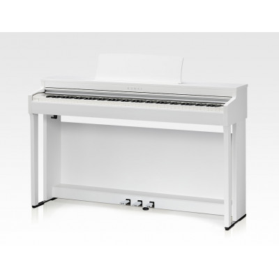 Kawai CN201W Цифровое пианино, механика RH III, цвет белый сатин, клавиши пластик + банкетка Kawai CN201W Цифровое пианино, механика RH III, цвет белый сатин, клавиши пластик + банкетка