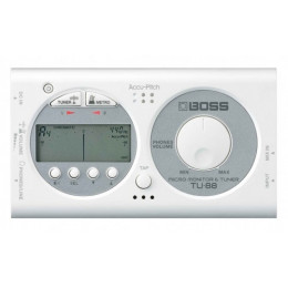 Тюнер BOSS TU-88-WH Тюнер BOSS TU-88-WH