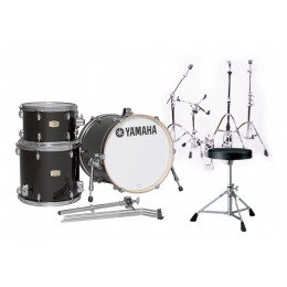 YAMAHA SBP8F3 RAVEN BLACK - Барабанные установки с бочкой 18 (18,14,12)