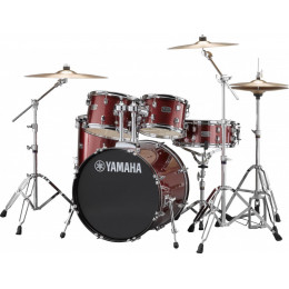 YAMAHA RDP2F5 BURGUNDY GLITTER - Барабанная установка с бочкой 22 (22,16,12,10,14)