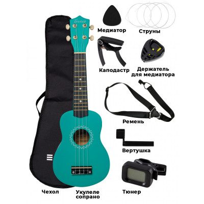 Укулеле TERRIS JUS-10 PACK TIF