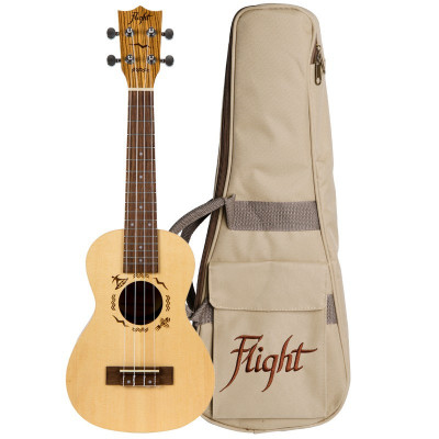 Укулеле концерт FLIGHT DUC525 SP/ZEB Укулеле концерт FLIGHT DUC525 SP/ZEB