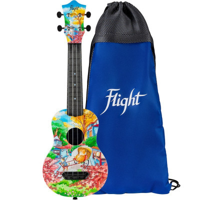 Укулеле сопрано FLIGHT ULTRA S-42 Fat Cat Укулеле сопрано FLIGHT ULTRA S-42 Fat Cat