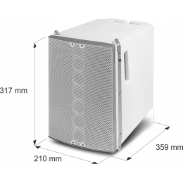 SE Audiotechnik M-F3AW PRO Активная двухполосная широкодиапазонная акустическая система 8x2.8"+7x1"