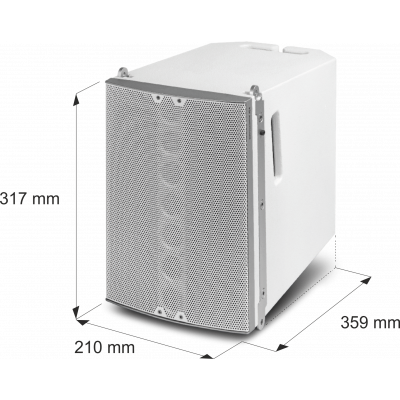 SE Audiotechnik M-F3AW PRO Активная двухполосная широкодиапазонная акустическая система 8x2.8"+7x1"