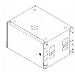 SVS Audiotechnik CASCADE 118A SUB Активный сабвуфер линейного массива, мощность RMS: 2400 Вт, 18" SVS Audiotechnik CASCADE 118A SUB Активный сабвуфер линейного массива, мощность RMS: 2400 Вт, 18"