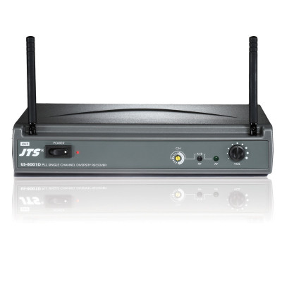 JTS US-8001D (614-638 Mhz) UHF-ресивер, одноканальный, выход: XLR/6.3, LED-дисплей, каналов: 16 JTS US-8001D (614-638 Mhz) UHF-ресивер, одноканальный, выход: XLR/6.3, LED-дисплей, каналов: 16