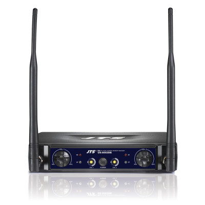 JTS US-8002DB Ресивер двухканальный, выход: XLR/Jack 6.3, LED-дисплей JTS US-8002DB Ресивер двухканальный, выход: XLR/Jack 6.3, LED-дисплей