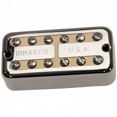 DiMarzio DP292FNCR NEW'TRON BRIDGE - звукосниматель для электрогитары, хамбакер, Алнико 5, 290 мВ, 8,2 кОм, никель/кремовый