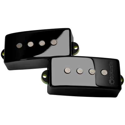 DiMarzio DP124GB Sixties P звукосниматель, 4-струнный, чёрный DiMarzio DP124GB Sixties P звукосниматель, 4-струнный, чёрный