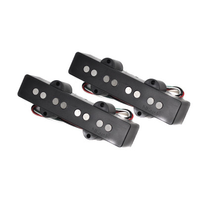 DiMarzio DP149BK Ultra Jazz Neck & Bridge (set) комплект звукоснимателей, 4-струнный, чёрный DiMarzio DP149BK Ultra Jazz Neck & Bridge (set) комплект звукоснимателей, 4-струнный, чёрный