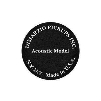DiMarzio DP130BK Acoustic Model пьезозвукосниматель, черный
