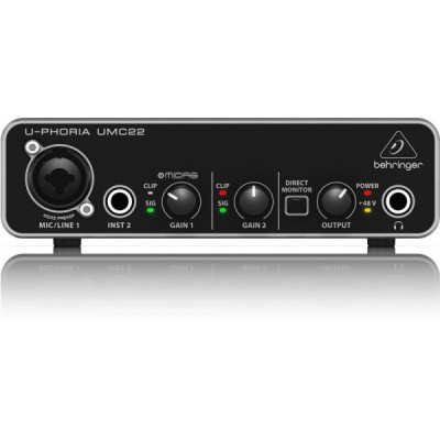 Звуковая карта BEHRINGER UMC22 Звуковая карта BEHRINGER UMC22