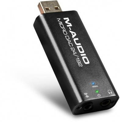 Звуковая карта M-AUDIO Micro DAC 24/192 USB Звуковая карта M-AUDIO Micro DAC 24/192 USB