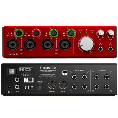 Звуковая карта FOCUSRITE larett 4Pre