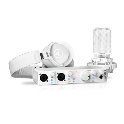 Звуковая карта ARTURIA MiniFuse Recording Pack White Звуковая карта ARTURIA MiniFuse Recording Pack White