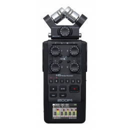 Zoom H6/BLK ручной рекордер-портастудия. Каналы - 4/Сменные микрофоны/Цветной дисплей/черный цвет Zoom H6/BLK ручной рекордер-портастудия. Каналы - 4/Сменные микрофоны/Цветной дисплей/черный цвет