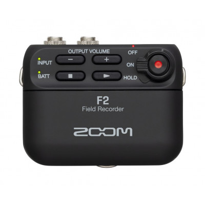 Zoom F2/B полевой стереорекордер, чёрный цвет