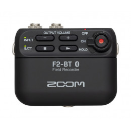 Zoom F2-BT/B полевой стереорекордер, Bluetooth, чёрный цвет