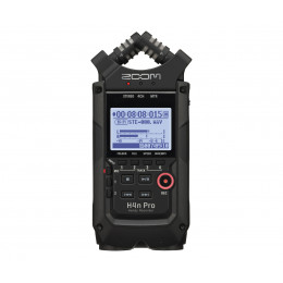Zoom H4nPro/BLK ручной рекордер-портастудия со стерео микрофоном, чёрный цвет Zoom H4nPro/BLK ручной рекордер-портастудия со стерео микрофоном, чёрный цвет