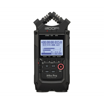 Zoom H4nPro/BLK ручной рекордер-портастудия со стерео микрофоном, чёрный цвет