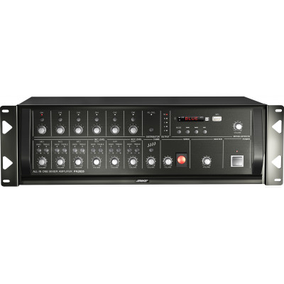 ABK PA-2825 Матричный микшер-усилитель, 70/100В, вход: 2 микрофонных, 1 AUX, цифровой AM/FM тюнер ABK PA-2825 Матричный микшер-усилитель, 70/100В, вход: 2 микрофонных, 1 AUX, цифровой AM/FM тюнер