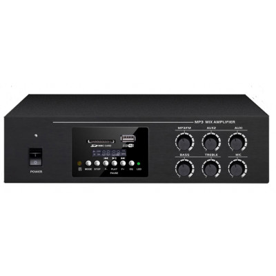 Xline T-80 Радиоузел с поддержкой USB и SD карт; цифровой FM; Bluetooth; выходная мощность: 80 Вт
