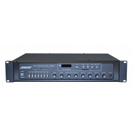 ABK PA-2106 Микшер-усилитель 6 зон, USB/SD/FM плеер, вход: 2 микрофонных входа, 3 AUX вх., 1 AUX вых ABK PA-2106 Микшер-усилитель 6 зон, USB/SD/FM плеер, вход: 2 микрофонных входа, 3 AUX вх., 1 AUX вых