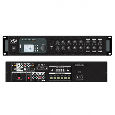 SVS Audiotechnik MSA-650 PRO Микшер-усилитель, мощность: 650 Вт RMS
