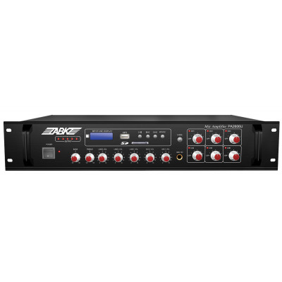 ABK PA-2635U Микшер-усилитель. MP3-плеер, FM-тюнер; 350 Вт