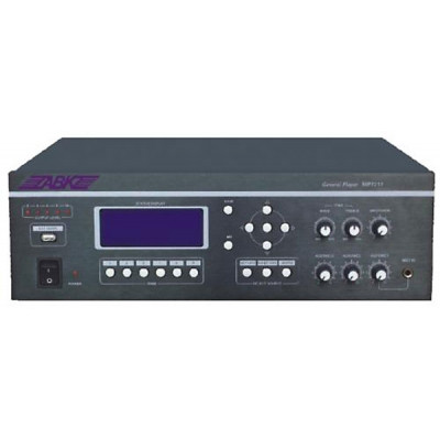 ABK PA-7212 Мультифункциональный MP3/FM/AM проигрыватель с разделением сигнала по зонам (6 зон) ABK PA-7212 Мультифункциональный MP3/FM/AM проигрыватель с разделением сигнала по зонам (6 зон)