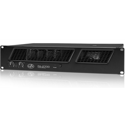 DAS AUDIO PA-2700 Усилитель мощности 2U, 2х1000 Вт (8 Ом), 2х1350 Вт (4 Ом), Bridge - 2700 Вт (8 Ом)