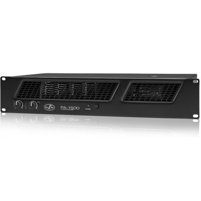 DAS AUDIO PA-1500 Усилитель мощности 2U, 2х500 Вт (8 Ом), 2х750 Вт (4 Ом), Bridge - 1500 Вт (8 Ом)